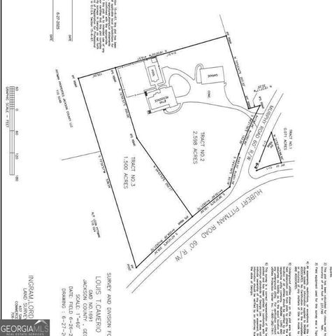 749 Hubert Pittman Road TRACT 2, Pendergrass, GA 30567