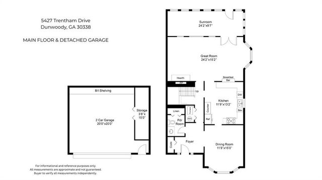 5427 Trentham Drive, Atlanta, GA 30338