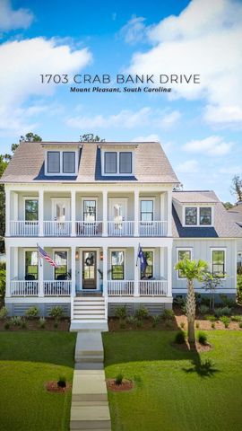 1703 Crab Bank Drive, Mount Pleasant, SC 29466