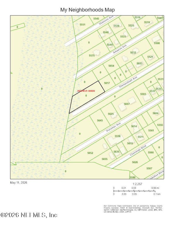 0 SHENANDOAH Avenue, Jacksonville, FL 32254