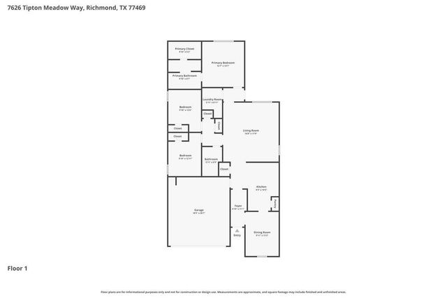 7626 Tipton Meadow Way, Richmond, TX 77469