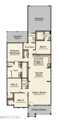 1219 Wildflower Court LOT 696 - ST. ANDREW PLAN, Panama City, FL 32405