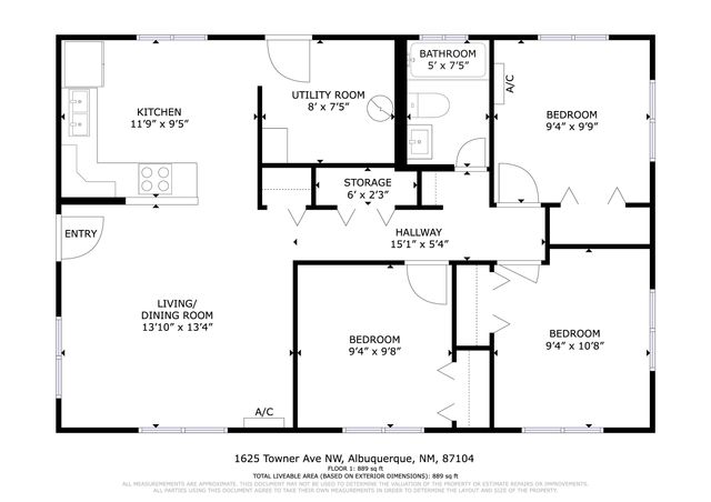 1625 Towner Avenue NW, Albuquerque, NM 87104