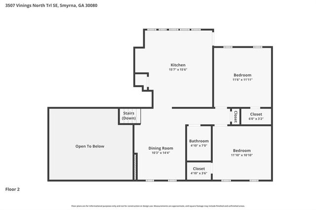 3507 Vinings North Trail SE, Smyrna, GA 30080