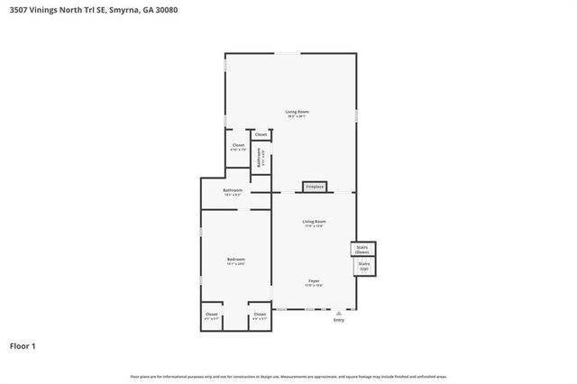 3507 Vinings North Trail SE, Smyrna, GA 30080