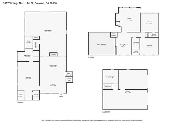 3507 Vinings North Trail SE, Smyrna, GA 30080