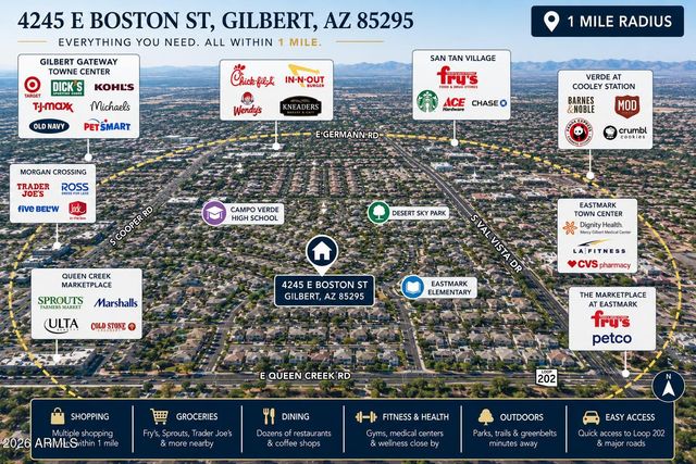 4245 E BOSTON Street, Gilbert, AZ 85295