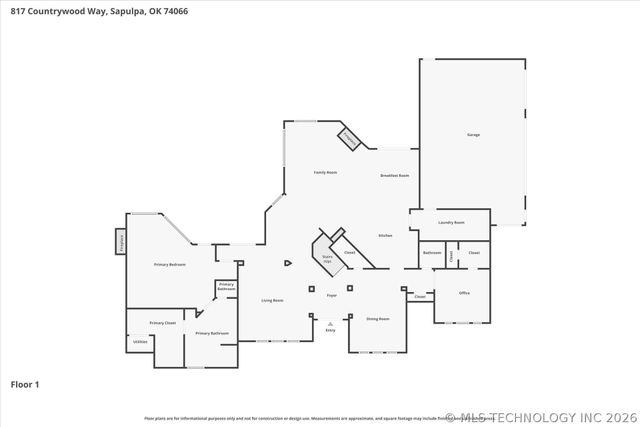 817 Countrywood Way, Sapulpa, OK 74066