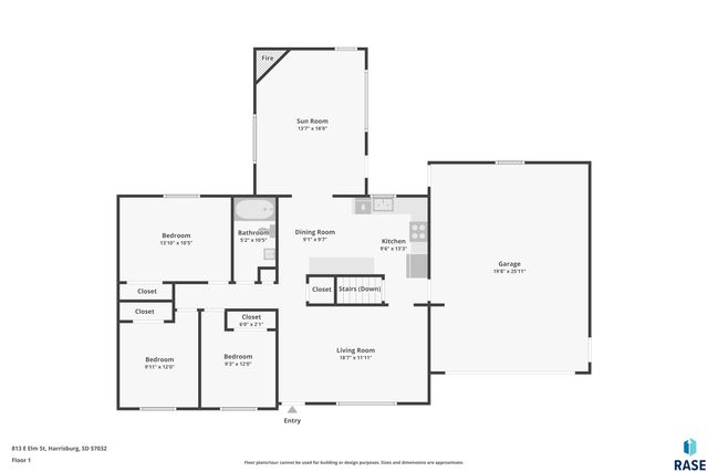 813 E Elm St Street, Harrisburg, SD 57032