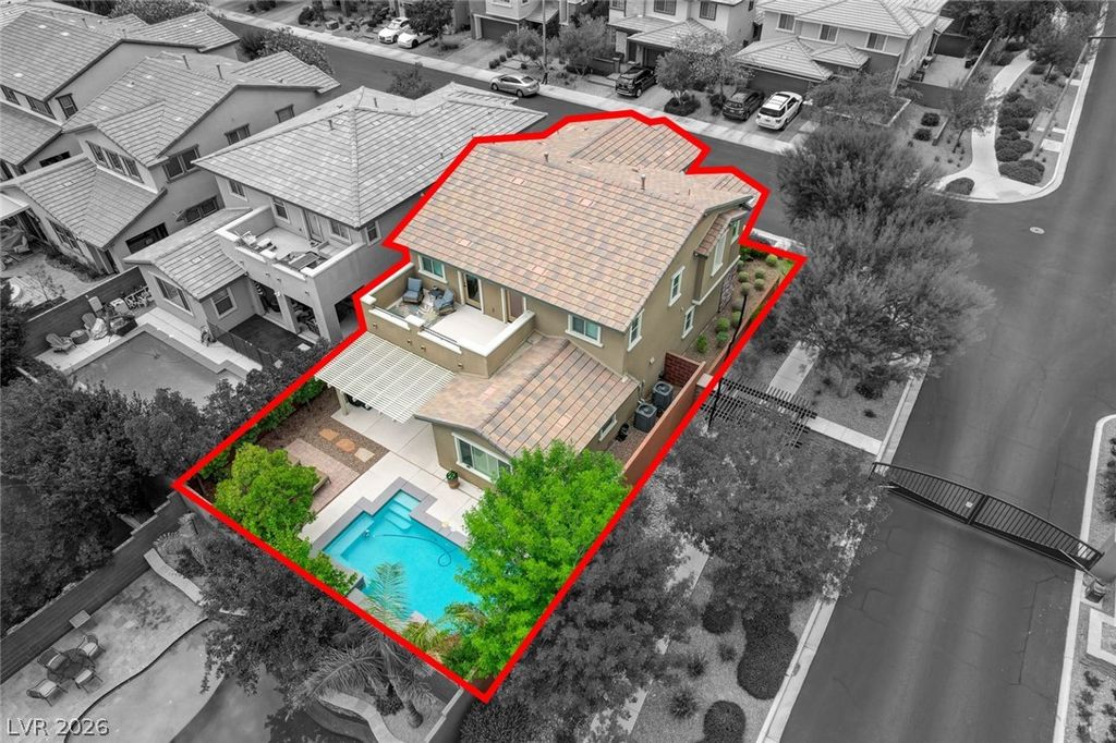 5880 Glory Heights Drive, Las Vegas, NV 89135 — exterior