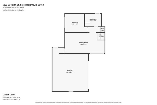 6833 W 127TH Street, Palos Heights, IL 60463
