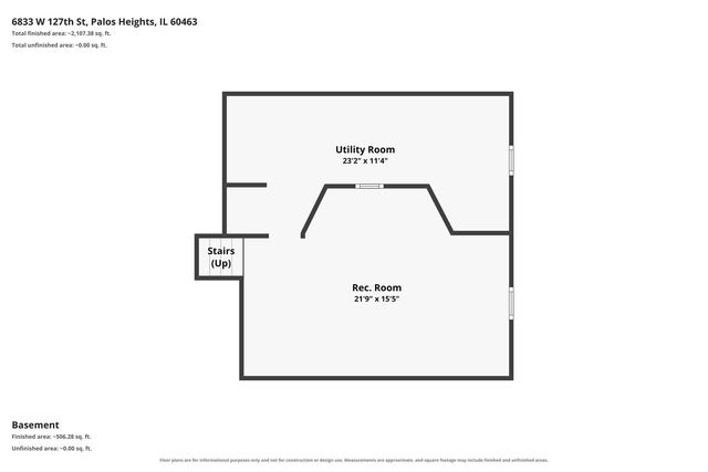 6833 W 127TH Street, Palos Heights, IL 60463