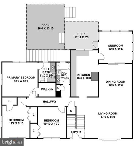 6629 HARRIETT ST, Falls Church, VA 22042