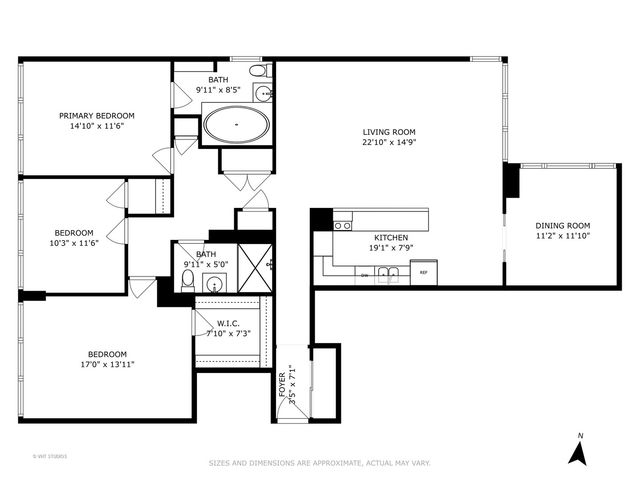 5740 N Sheridan Road 18D, Chicago, IL 60660