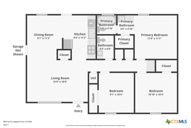 908 Traci Drive, Copperas Cove, TX 76522