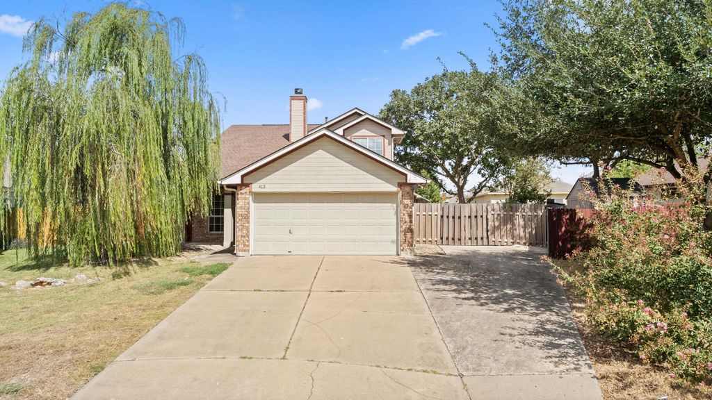413 Clarks WAY, Hutto, TX 78634