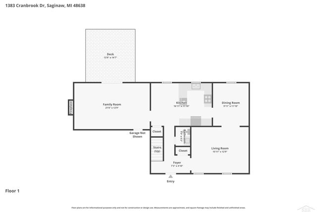 1383 Cranbrook Drive, Saginaw, MI 48638