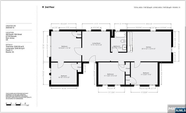 445 15th Street, Newark, NJ 07103