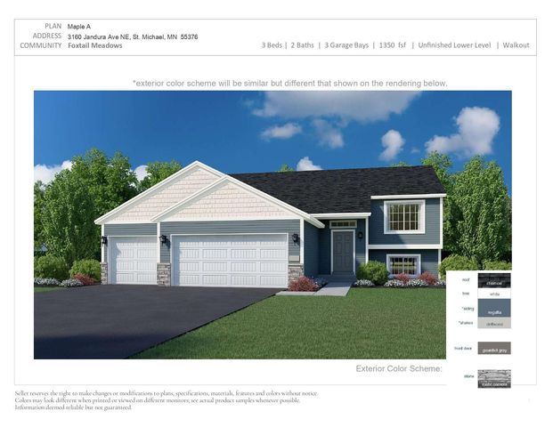 3160 Jandura Avenue NE, Saint Michael, MN 55376