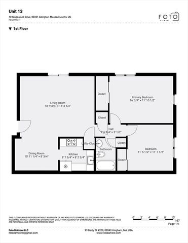 10 Kingswood Dr 13, Abington, MA 02351