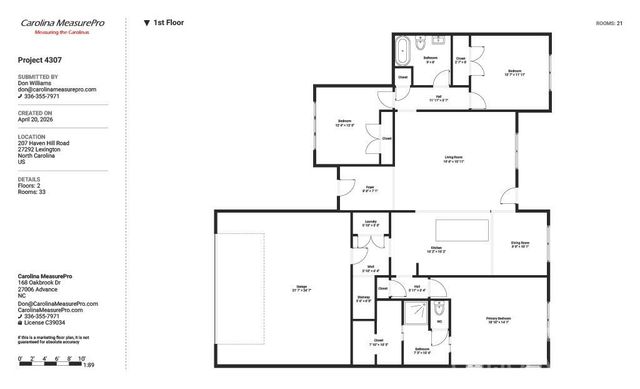 207 Haven Hill Road, Lexington, NC 27292