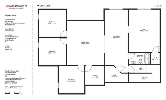 207 Haven Hill Road, Lexington, NC 27292