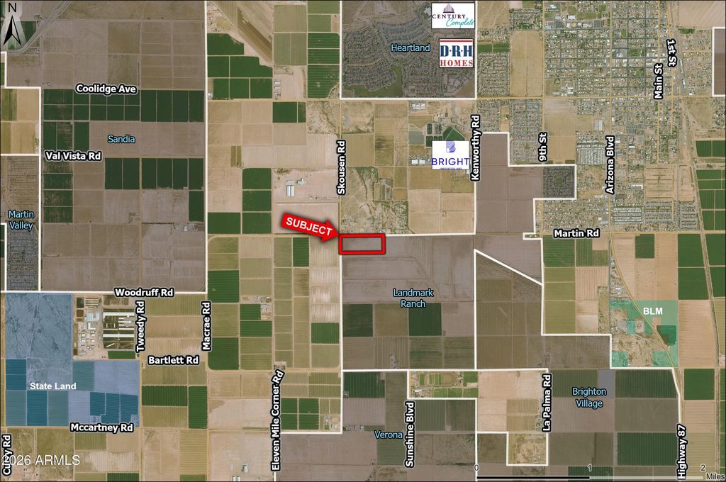 0 E Martin Road -, Coolidge, AZ 85128 — exterior