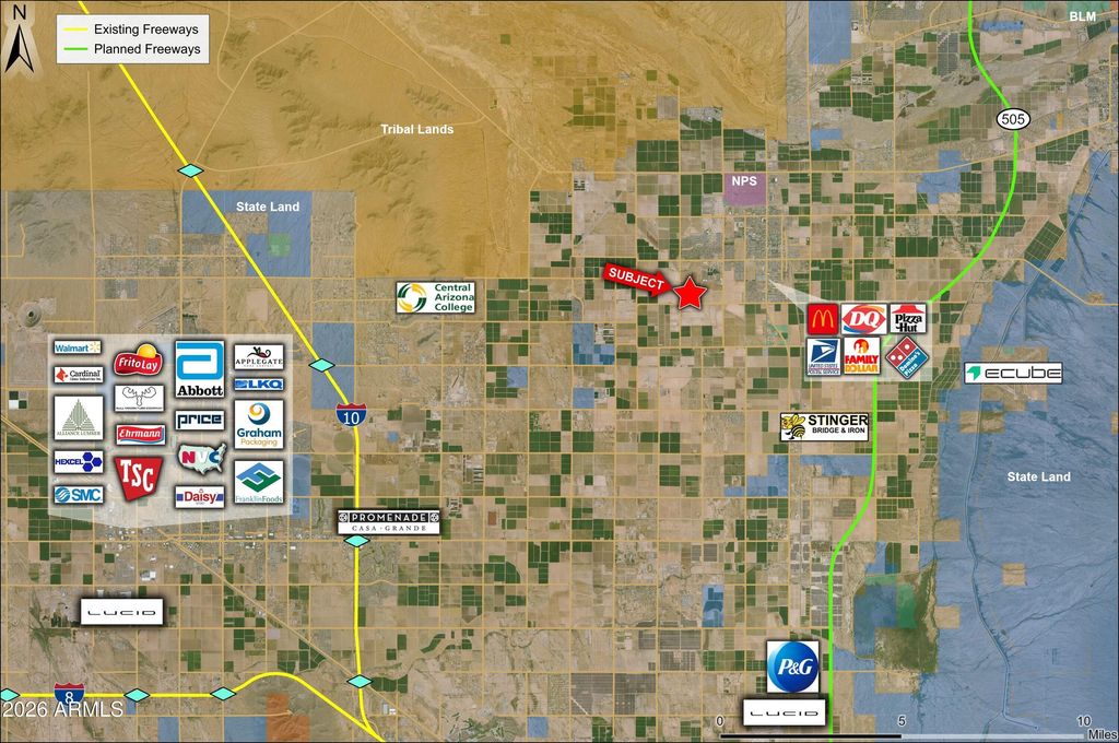 0 E Martin Road -, Coolidge, AZ 85128 — photo 3