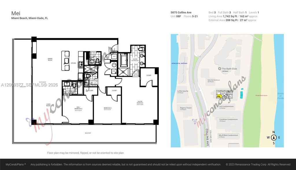 5875 Collins Ave 708, Miami Beach, FL 33140