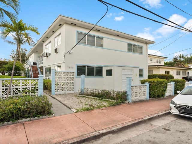 7805 and 7815 Crespi Blvd, Miami Beach, FL 33141