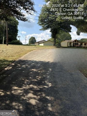 4470 E Cherokee Drive, Canton, GA 30115