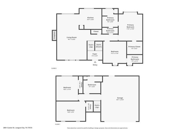 2801 Custer Drive, League City, TX 77573