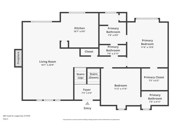 2801 Custer Drive, League City, TX 77573