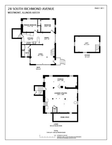 28 S Richmond Avenue, Westmont, IL 60559