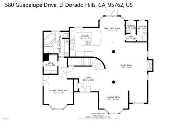 580 Guadalupe Dr, El Dorado Hills, CA 95762