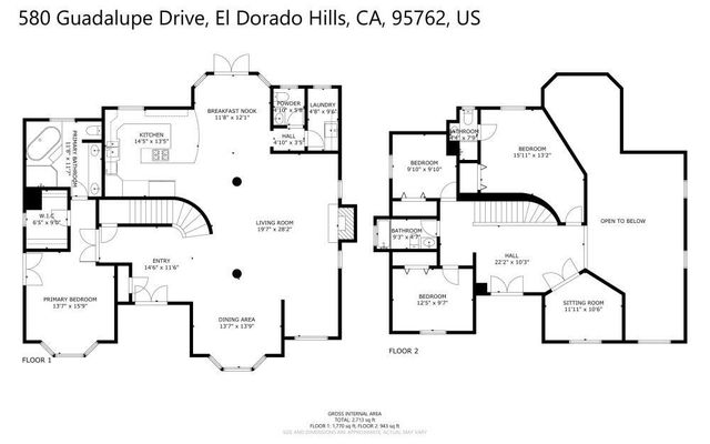 580 Guadalupe Dr, El Dorado Hills, CA 95762