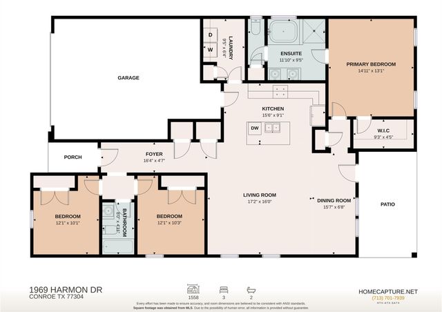 1969 Harmon Drive, Conroe, TX 77304