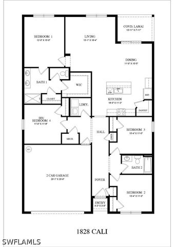 1692 POINTSETTIA AVE, Lehigh Acres, FL 33972