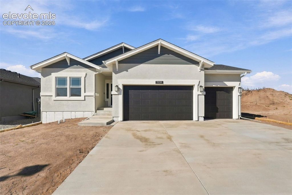 7934 Desert Wrangler Drive, Colorado Springs, CO 80908 — exterior