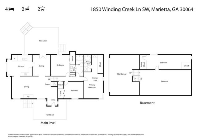 1850 Winding Creek SW Lane, Marietta, GA 30064