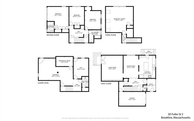 83 Fuller St 2, Brookline, MA 02446