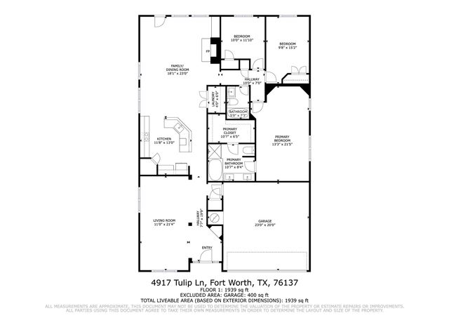 4917 Tulip Lane, Fort Worth, TX 76137