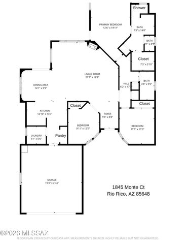 1845 Monte Court, Rio Rico, AZ 85648