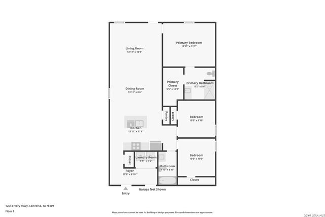 12544 Spoor Vly, Converse, TX 78109