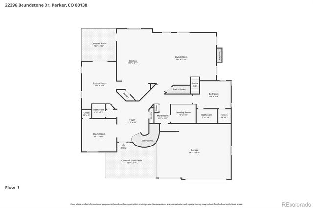 22296 Boundstone Drive, Parker, CO 80138