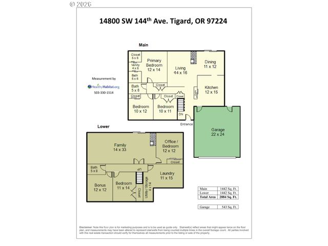 14800 Sw 144TH Ave, Portland, OR 97224