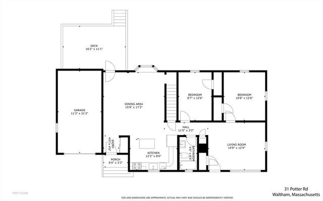 31 Potter Rd, Waltham, MA 02453