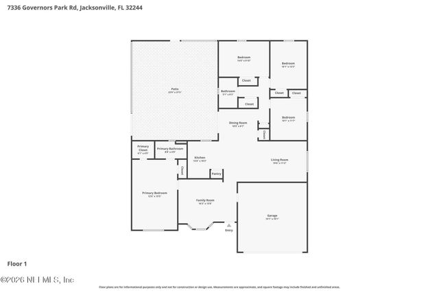 7336 GOVERNORS PARK Road, Jacksonville, FL 32244
