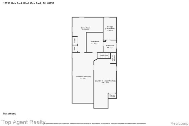 12751 Oak Park Boulevard, Oak Park, MI 48237