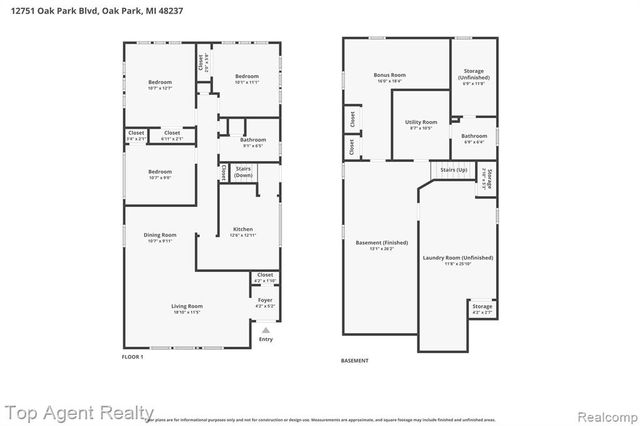 12751 Oak Park Boulevard, Oak Park, MI 48237